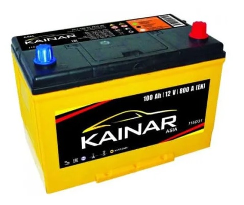 Акумулятор 100Ah-12v KAINAR Asia (304x173x220),R,EN800 Азія